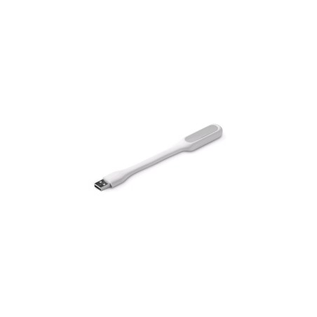 C-TECH USB lampička k notebooku UNL-04, flexibilní, bílá