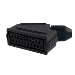 konektor SCART F, rozebíratelný