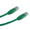 DATACOM patch cord UTP cat5e 0,5M zelený