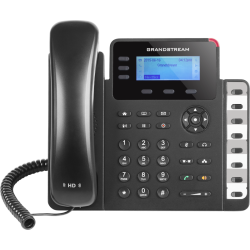 Grandstream GXP1630, 2,95" LCD podsv. displej, 3 SIP účty, 3 prog. tl., 8 BLF, dual Gbit port, PoE
