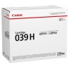 Canon CRG 039 H, černý velký