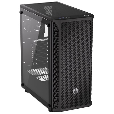 ENDORFY Case Signum 300 Air, Průhledná bočnice, ATX, 4x120mm, černá