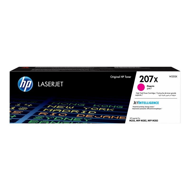 HP 207X Magenta LaserJet Toner Cartridge (2,450 pages)