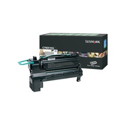 Lexmark originální toner C792X1KG, black, 20000str., extra high capacity, return
