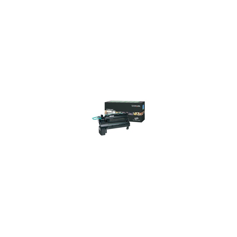 Lexmark originální toner C792X1KG, black, 20000str., extra high capacity, return