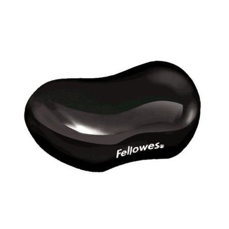 Fellowes Podložka pod zápěstí CRYSTAL gelová černá