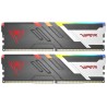 Patriot Viper Venom/DDR5/32GB/6000MHz/CL36/2x16GB/RGB/Black/Silv