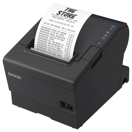 Epson TM-T88VII, USB, USB Host, RS232, Ethernet, ePOS, black
