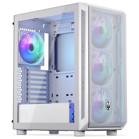 ENDORFY Case Arx 500 ARGB, Průhledná bočnice, ATX, 4x140mm ARGB Fan, bílá
