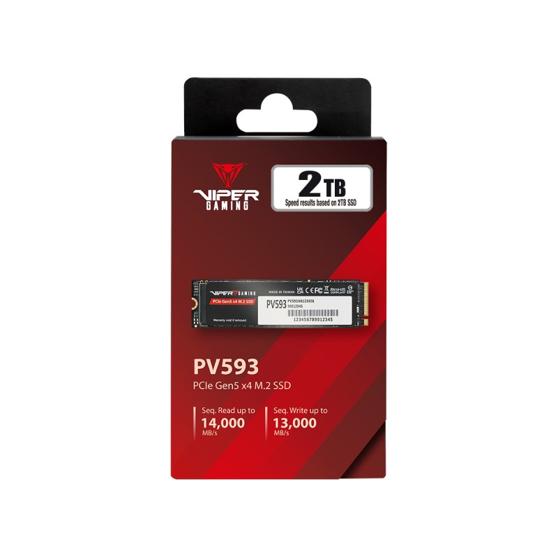 PATRIOT VIPER PV593/2TB/SSD/M.2 NVMe/5R