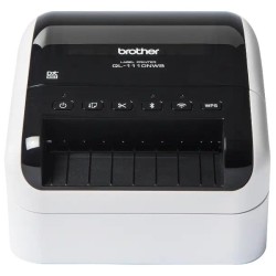 BROTHER tiskárna štítků QL-1110 - 101,6mm, termotisk, USB, WIFI, BT, LAN, Profesionální Tiskárna Štítků