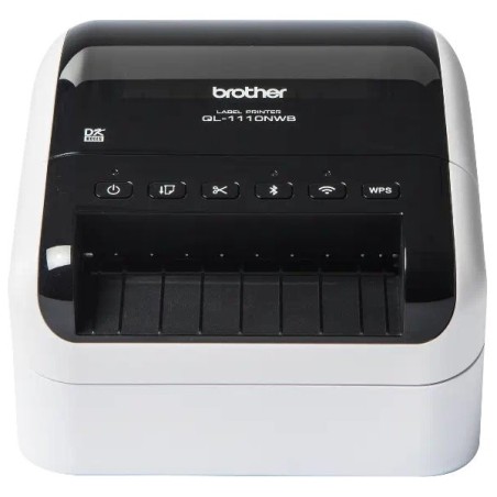 BROTHER tiskárna štítků QL-1110 - 101,6mm, termotisk, USB, WIFI, BT, LAN, Profesionální Tiskárna Štítků
