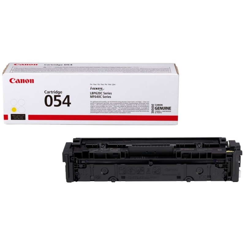 Canon Toner CRG-054 žlutá pro i-SENSYS LBP621Cw, LBP623Cdw, MF641Cw, MF643Cdw (1 200 str.)