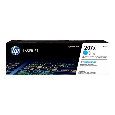 HP 207X Cyan LaserJet Toner Cartridge (2,450 pages)