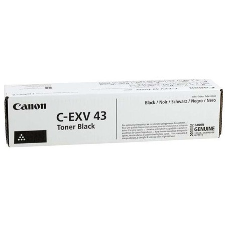 Canon originální toner C-EXV43 BK, 2788B002, black, 15200str.