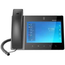 Grandstream GXV3480 SIP video telefon 8"TFT bar.dotyk.displ., Android11, 16 SIP úč.,12way audiokonf.