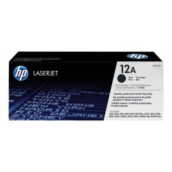 HP 12A Black LJ Toner Cart, Q2612A (2,000 pages)