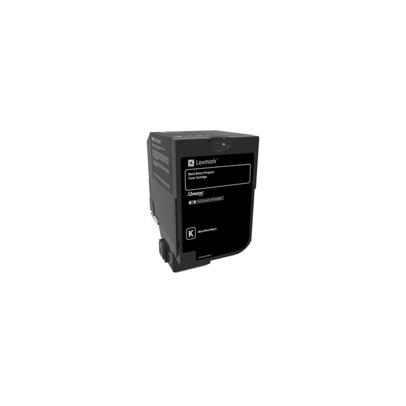 LEXMARK toner CS720, CS725, CX725 Black Return Programme Toner Cartridge
