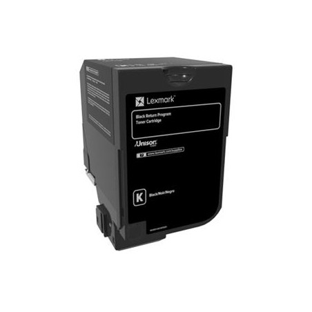 LEXMARK toner CS720, CS725, CX725 Black Return Programme Toner Cartridge