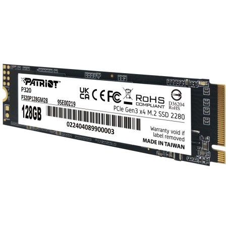PATRIOT P320/128GB/SSD/M.2 NVMe/5R