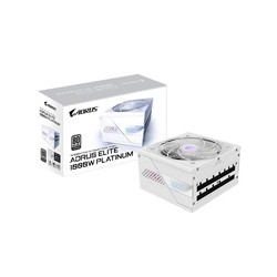 GIGABYTE zdroj AE1000PM PG5, 1000W, 80+ Platinum, 120mm fan, bílá