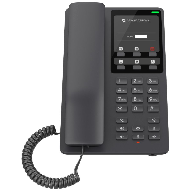 Grandstream GHP621 SIP hotelový telefon černý