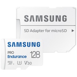 Samsung micro SDXC karta 128GB PRO Endurance + SD adaptér