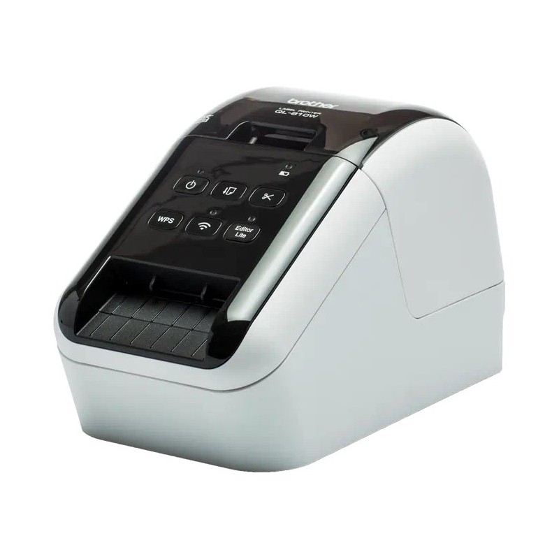 BROTHER tiskárna štítků QL-810W - 62mm, termotisk, USB WIFI Profi Tiskárna Štítků /po dokoupení DK-22251 tisk červeně /