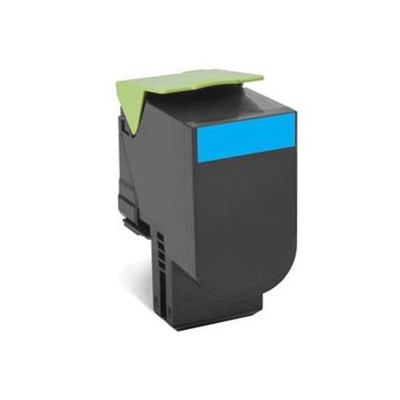 Lexmark originální toner 80C2SC0, cyan, 2000str., return