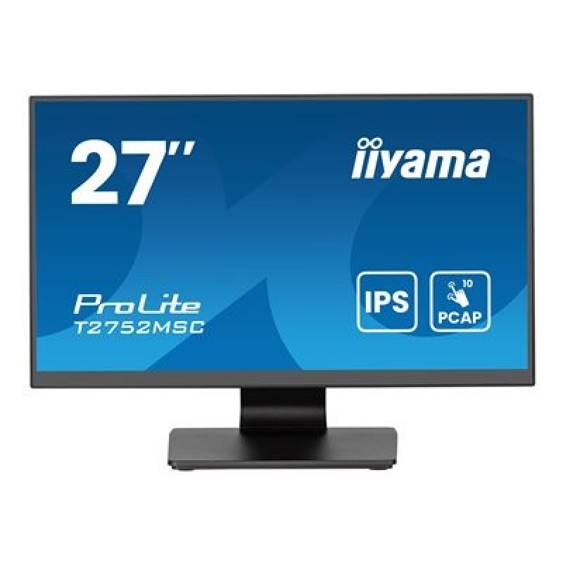 27" iiyama T2752MSC-B1AG:IPS,FHD,10p