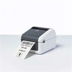 BROTHER tiskárna štítků TD-4210D (tisk štítků, 203 dpi, max šířka štítků 104 mm, rychl. tisku 127 mm/sec)) USB, RS-232C