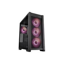 ASUS case TUF GAMING CASE (GT302) TG, Mid Tower, 4x 140mm ARGB Fan, černá