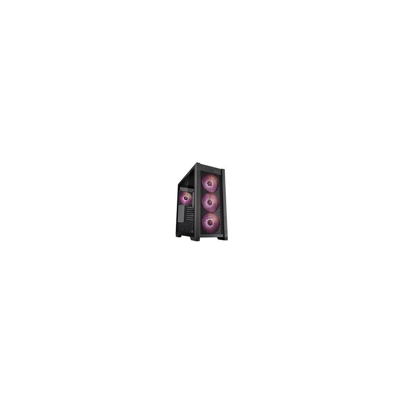 ASUS case TUF GAMING CASE (GT302) TG, Mid Tower, 4x 140mm ARGB Fan, černá