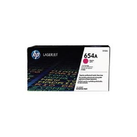 HP 654A Magenta LJ Toner Cart, CF333A (15,000 pages)