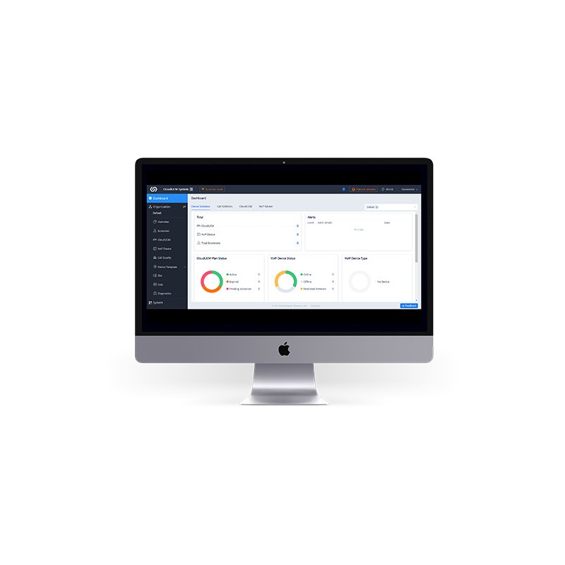 Grandstream CloudUCM - Startup, cloudové řešení PBX, 10 klapek, 4 souběžné hovory, 1GB, 12 měsíců