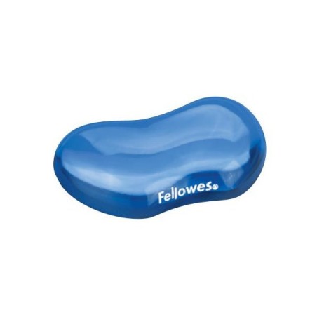 Fellowes Podložka pod zápěstí CRYSTAL gelová modrá