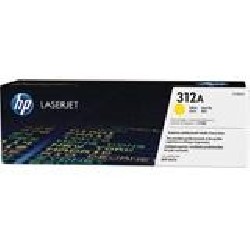 HP 312A Yellow LJ Toner Cart, CF382A (2,700 pages)