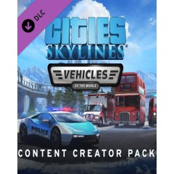Cities Skylines Content Creator Pack Vehicles – herní rozšíření pro PC (elektronická licence)