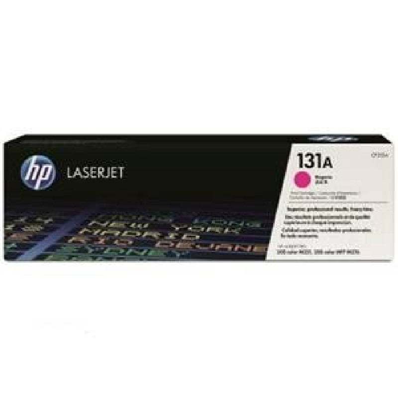 HP 131A Magenta LJ Toner Cart, CF213A (1,800 pages)