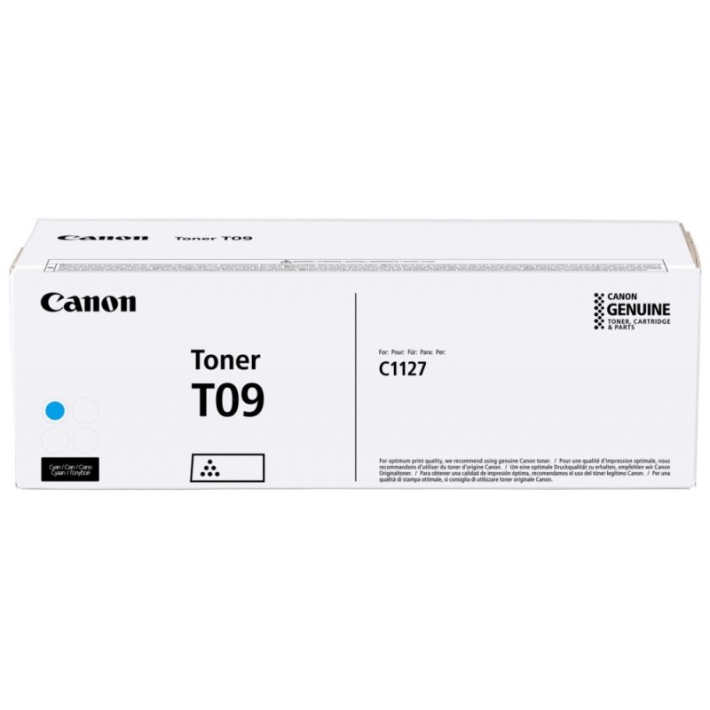 CANON toner T09C azurová pro i-Sensys X C1127P , C1127I a C1127IF (5 900 str.)
