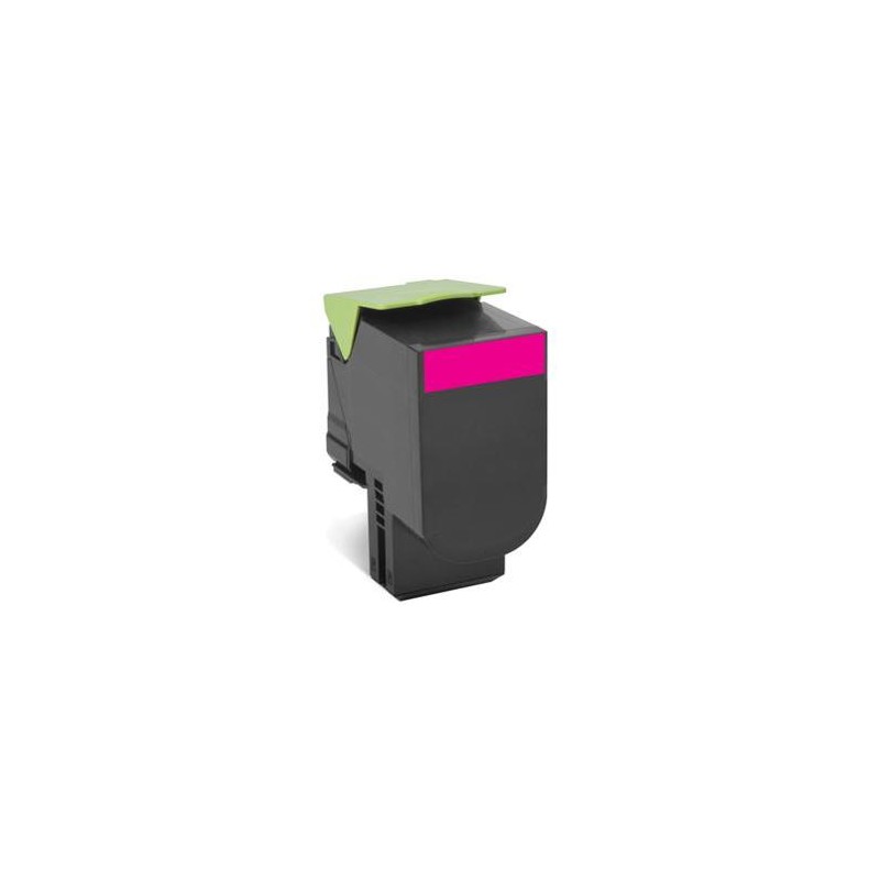 Lexmark originální toner 80C2SME, magenta, 2000str.