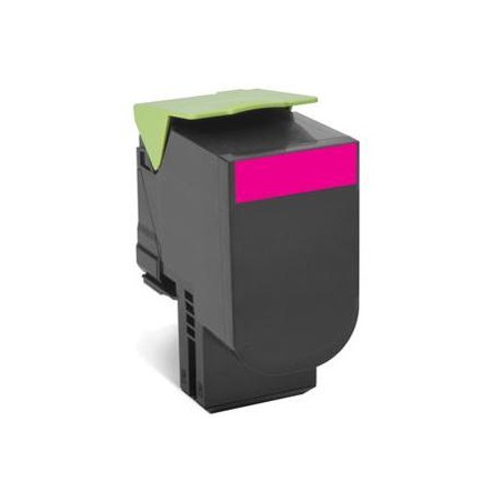 Lexmark originální toner 80C2SME, magenta, 2000str.