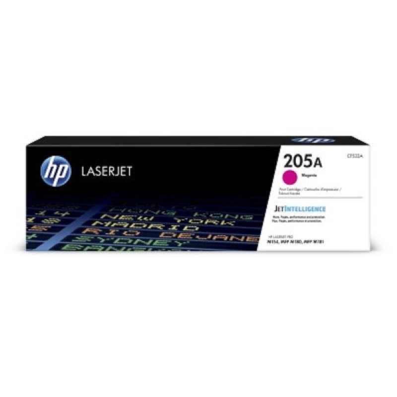 HP 205A Magenta Original LaserJet Toner Cartridge (900 pages)