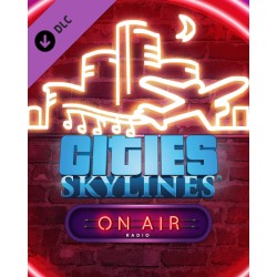 Cities Skylines On Air Radio – herní rozšíření pro PC (elektronická licence)