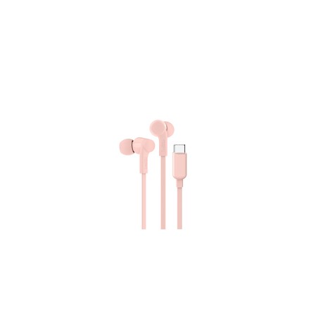 Belkin Rockstar USB-C IN-Ear-Kopfhrer/Kabel Lautstrkebegr ROSA
