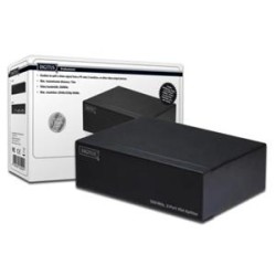 Digitus Video rozbočovač 1 PC, 2 monitory 500 MHz, HDSUB 15/M - 2xHDSUB 15/F, Max. 2048 x 1536p