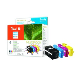 PEACH kompatibilní cartridge HP No 934XL/935XL MultiPack, Black, Cyan, Magenta, Yellow, 49 ml, 3x 12 ml