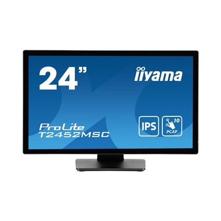 24" LCD iiyama T2452MSC-B1:PCAP,IPS,FHD,HDMI
