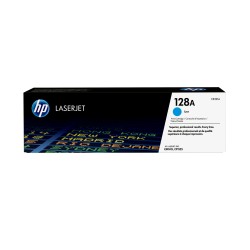 HP originální toner CE321A, HP 128A, cyan, 1300str., poškozený obal typ B