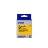 Epson Label Cartridge Pastel LK-2YBP Black/Yellow 6mm (9m)